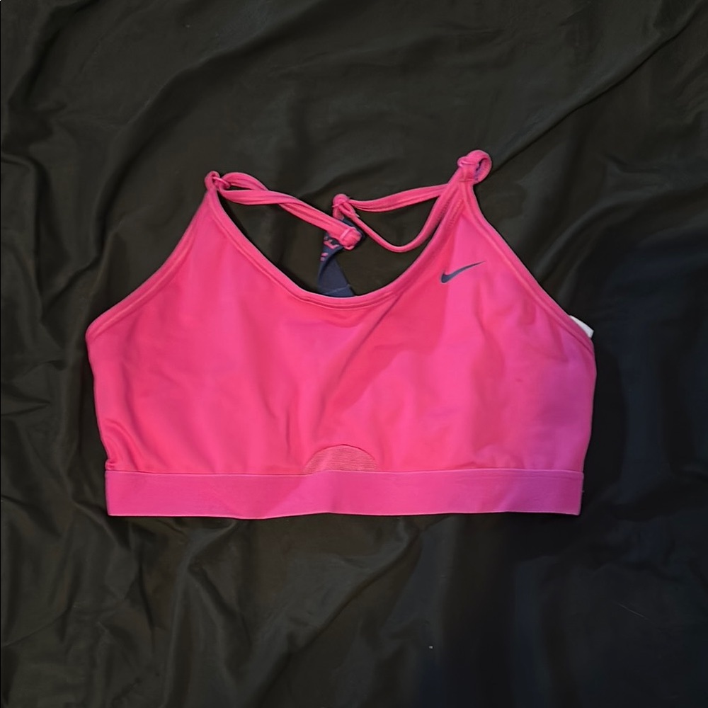 Nike Women's Vibrant Pink Sports Bra